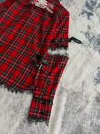 "MAD GirL"マッドガール Bondage Check Shirts