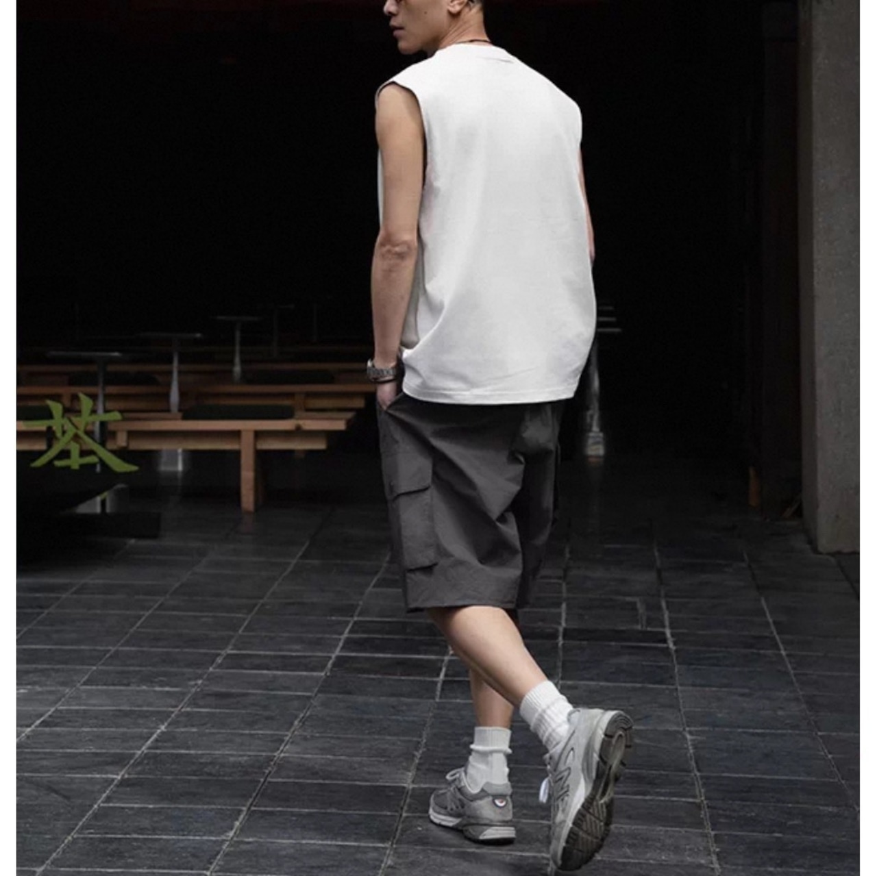 Surf logo sleeveless muscle tee 1465 - 6