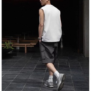 Surf logo sleeveless muscle tee 1465