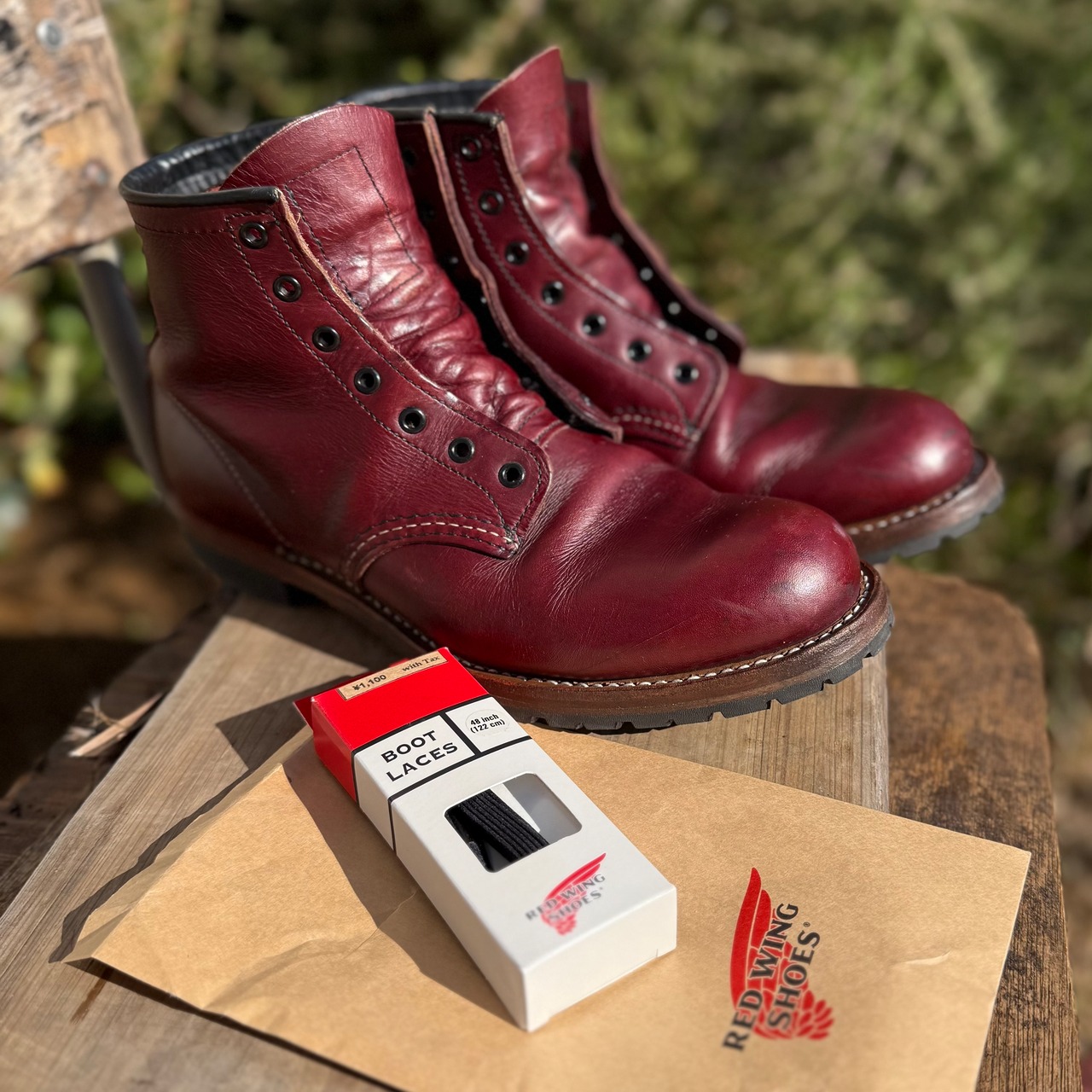 Redwing 2010年 旧ベックマン 9011 8D ブラックチェリーフェザー 