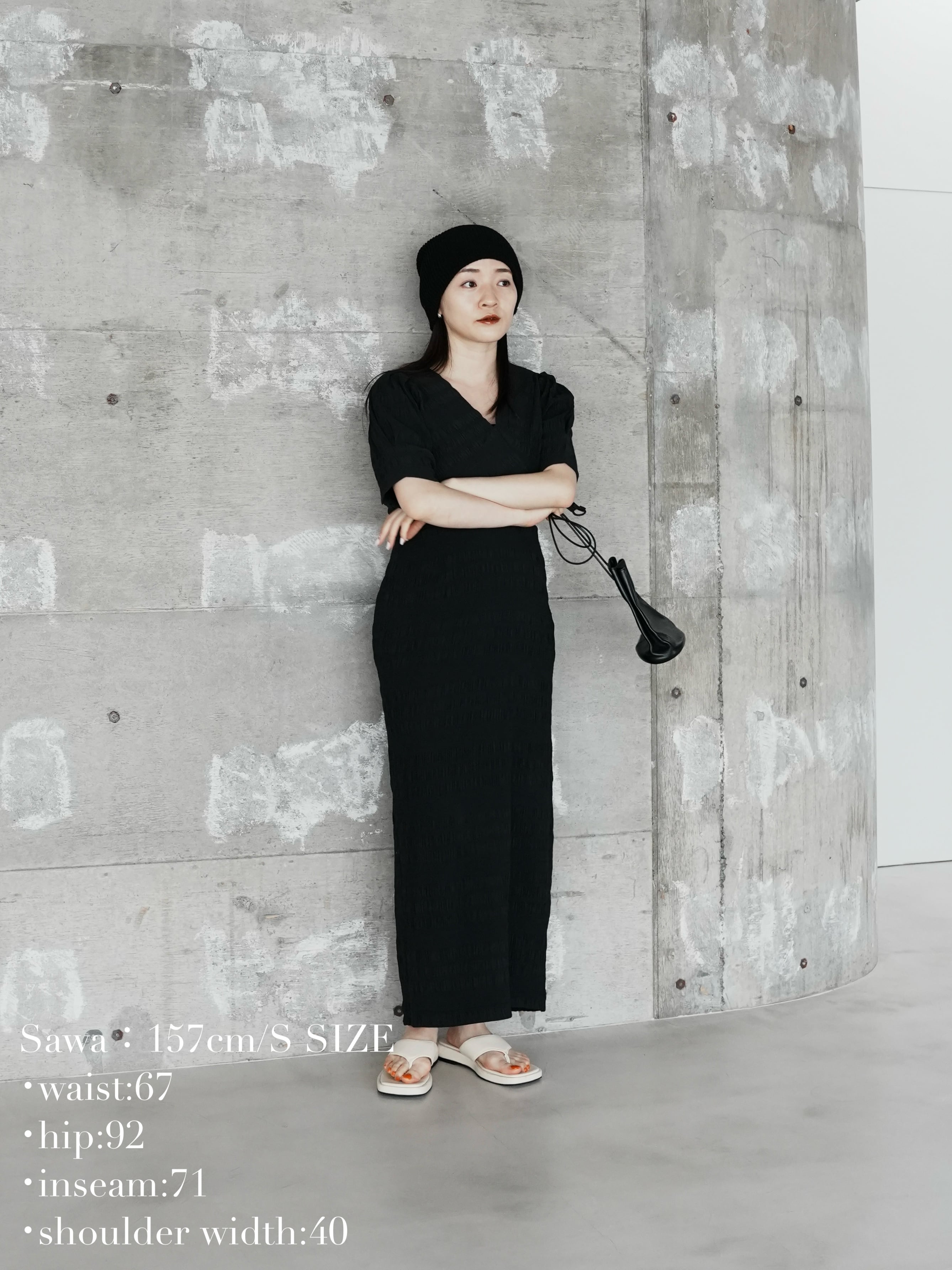 v-neck maxi onepiece | Katrin TOKYO