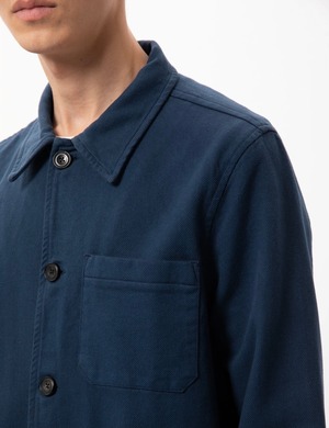 Nudie jeans ヌーディージーンズ  Barney Worker Jacket Indigo Blue ジャケット