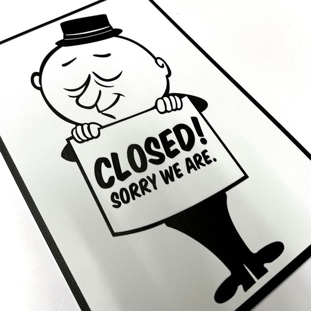 アメリカンサインボード /  ブリキ看板 アメリカン雑貨 CLOSE 閉店