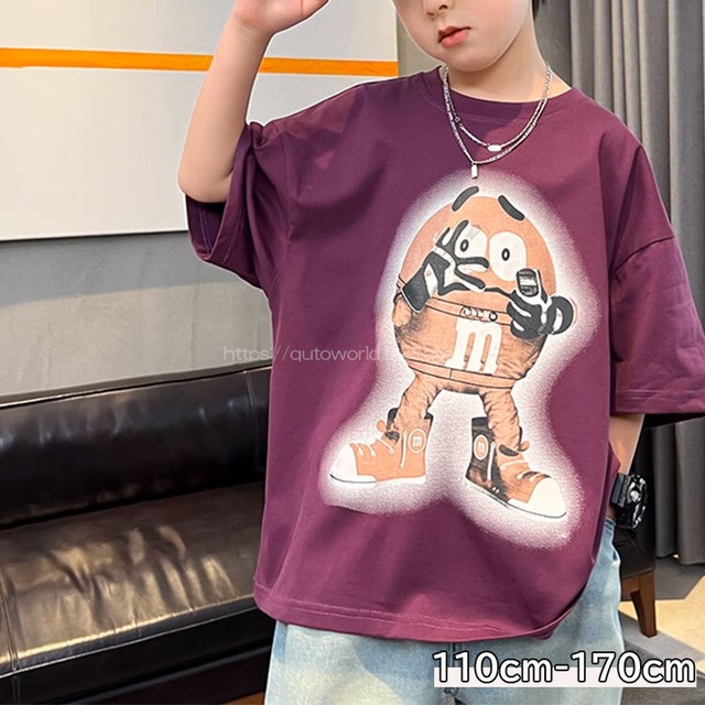 【110㎝-170㎝】3Tシャツ　半袖　トップス　カジュアル　男の子　子供服　韓国子供服　韓国　オシャレ　ジュニア