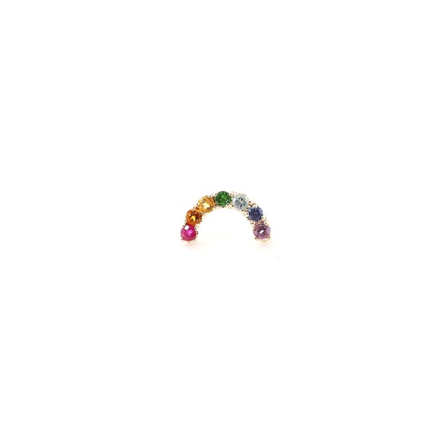 Mystic Rainbow Pierced Earrings