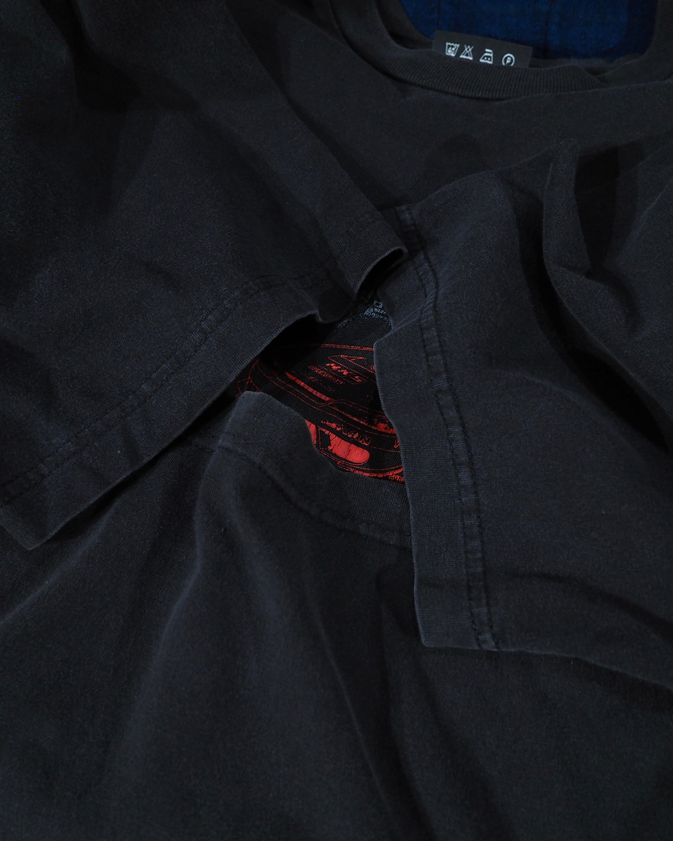 " HKS Hyper Silvla RS-2 " printed Black SS Tee