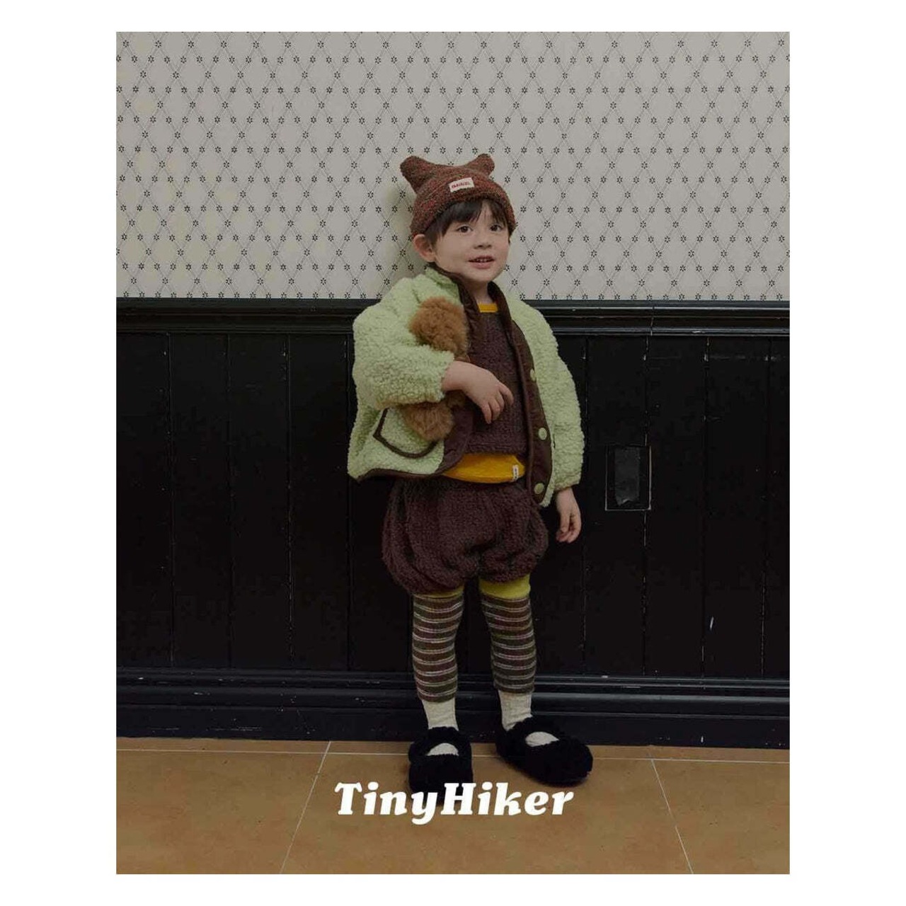 【取寄】Tiny Hiker ユニークミックスレギンス|冬服|韓国子供服