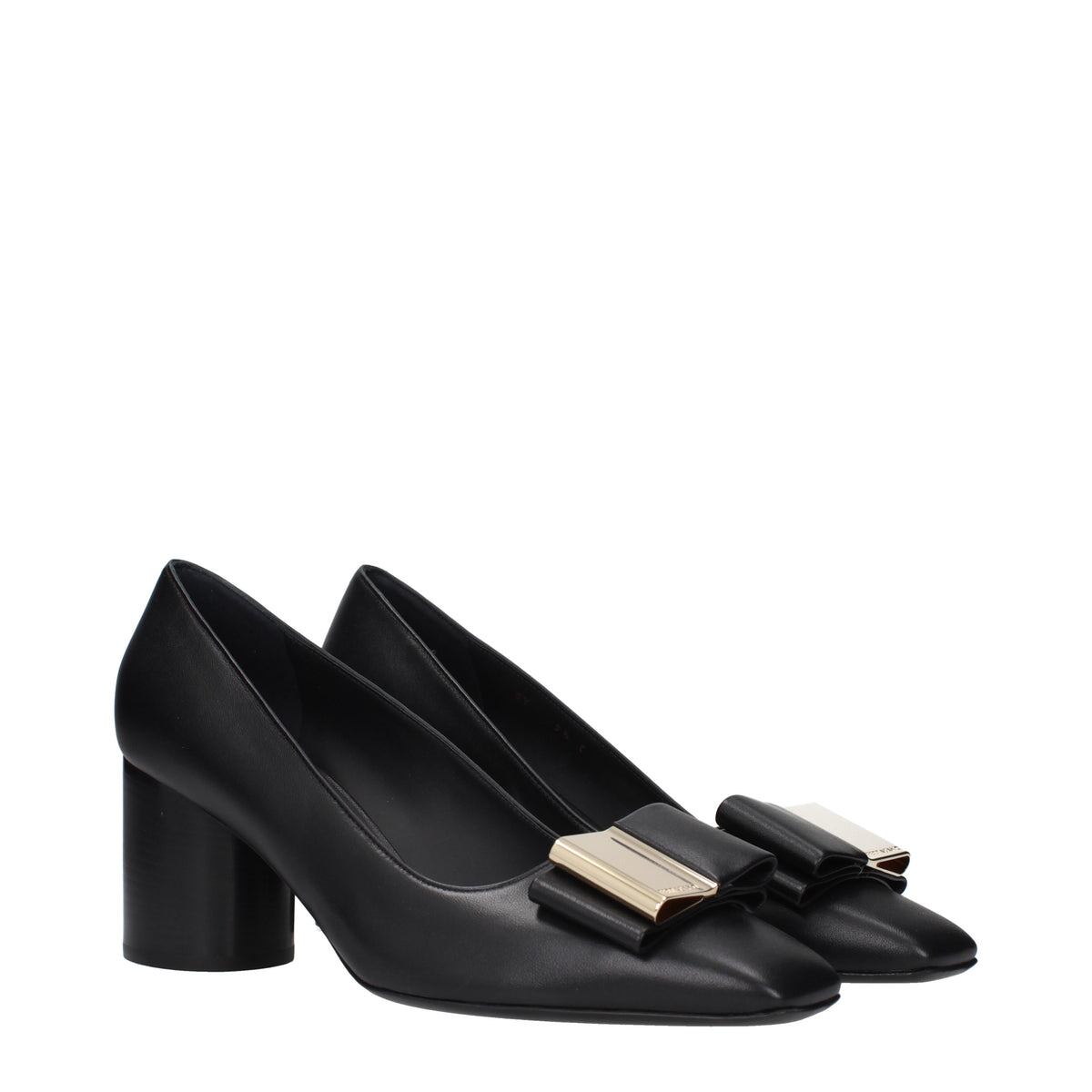 FERRAGAMO フェラガモ レディース パンプス レザー ブラック