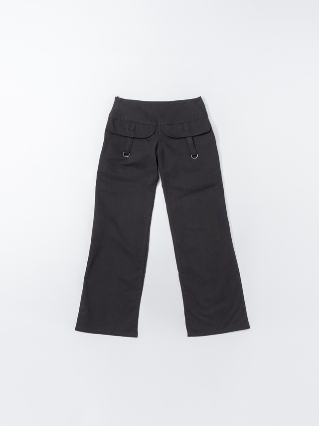 【paulacanovasdelvas】Arc chiffon trouser