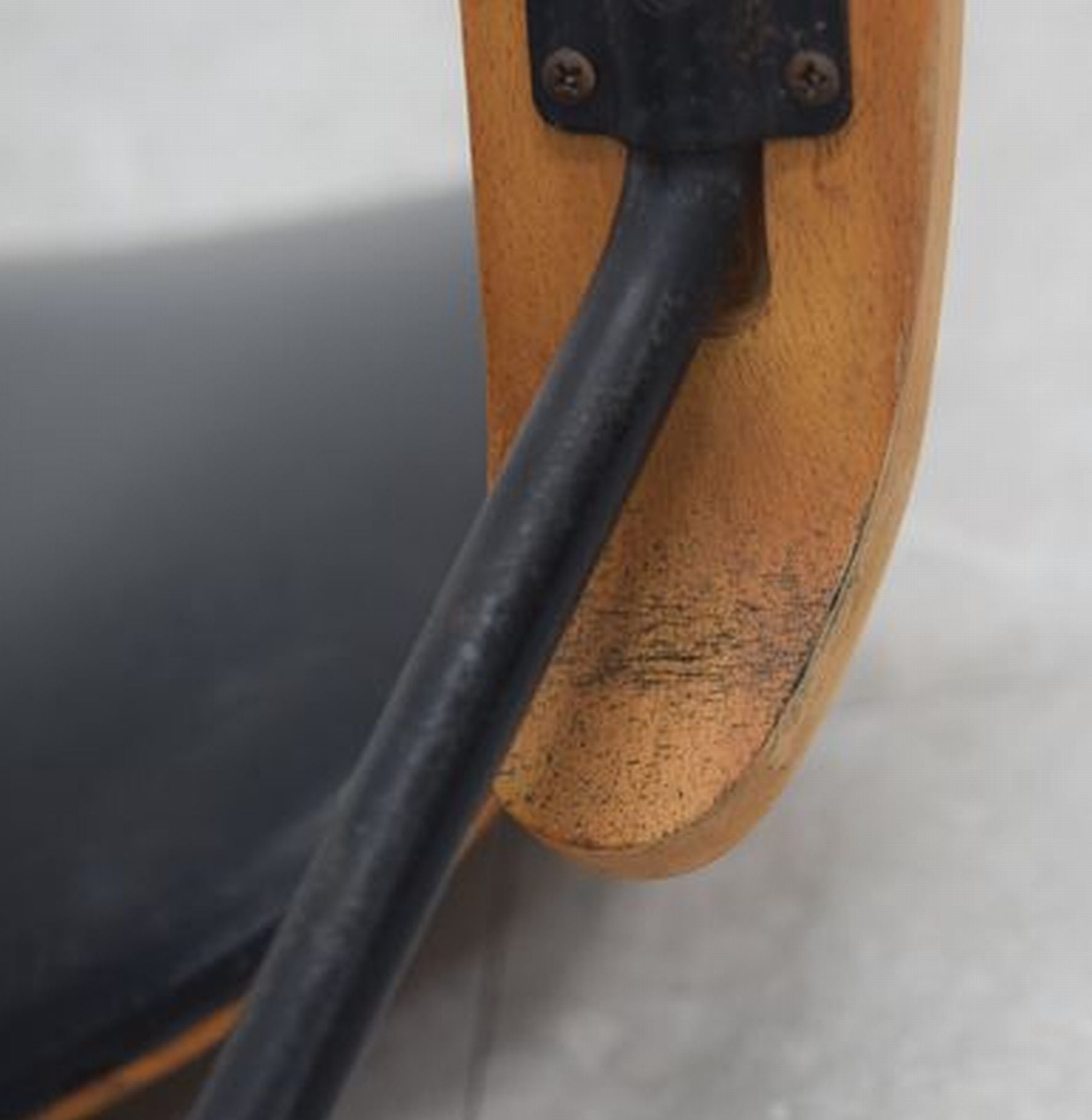 天童木工 ヴィンテージ アーム付デスクチェア 剣持勇 背面プライウッド