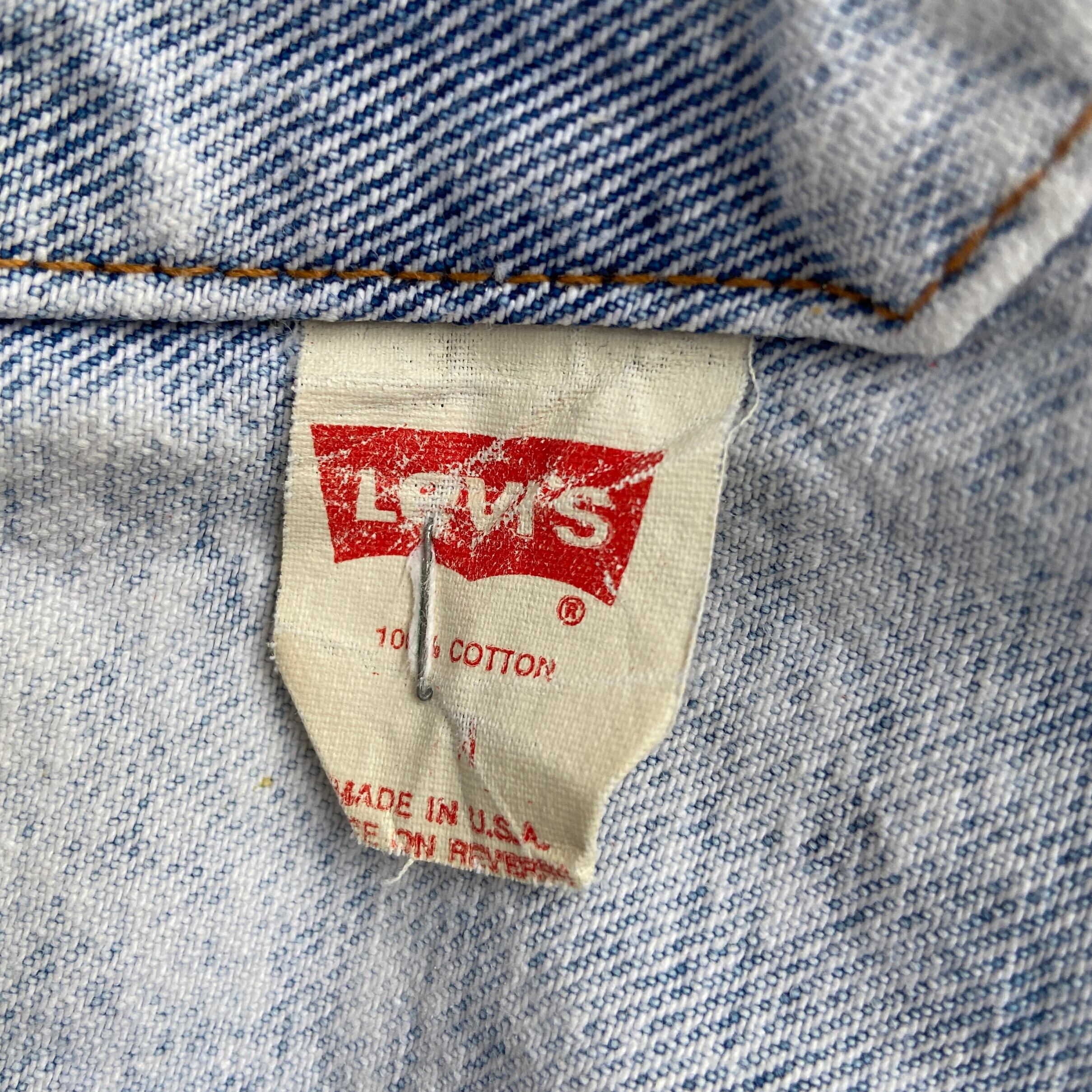 USA製 90年代 ビンテージ Levi's リーバイス 70507-0219 ケミカル