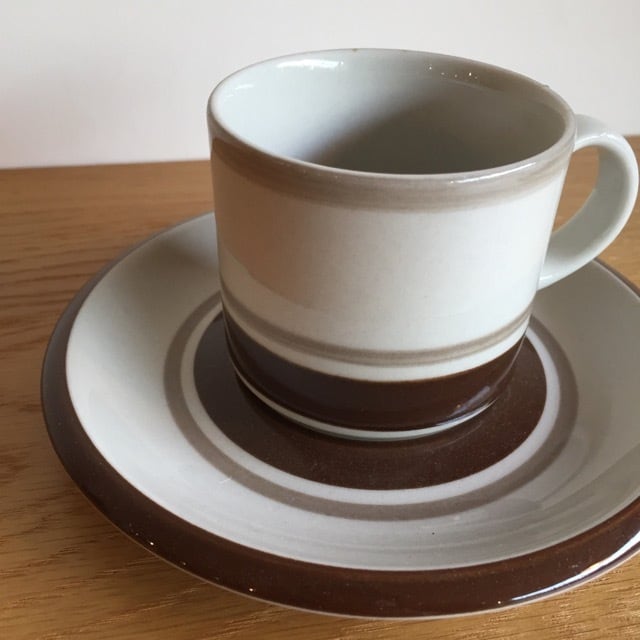 北欧ヴィンテージ雑貨】ARABIA Pirtti cup&saucer 【B】 アラビア