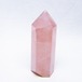 ローズクォーツ 六角柱 ポイント 置物 一点物 142-10364