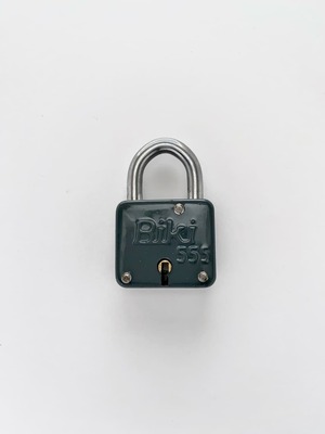 インドの南京錠 グレー / Padlock Gray PUEBCO