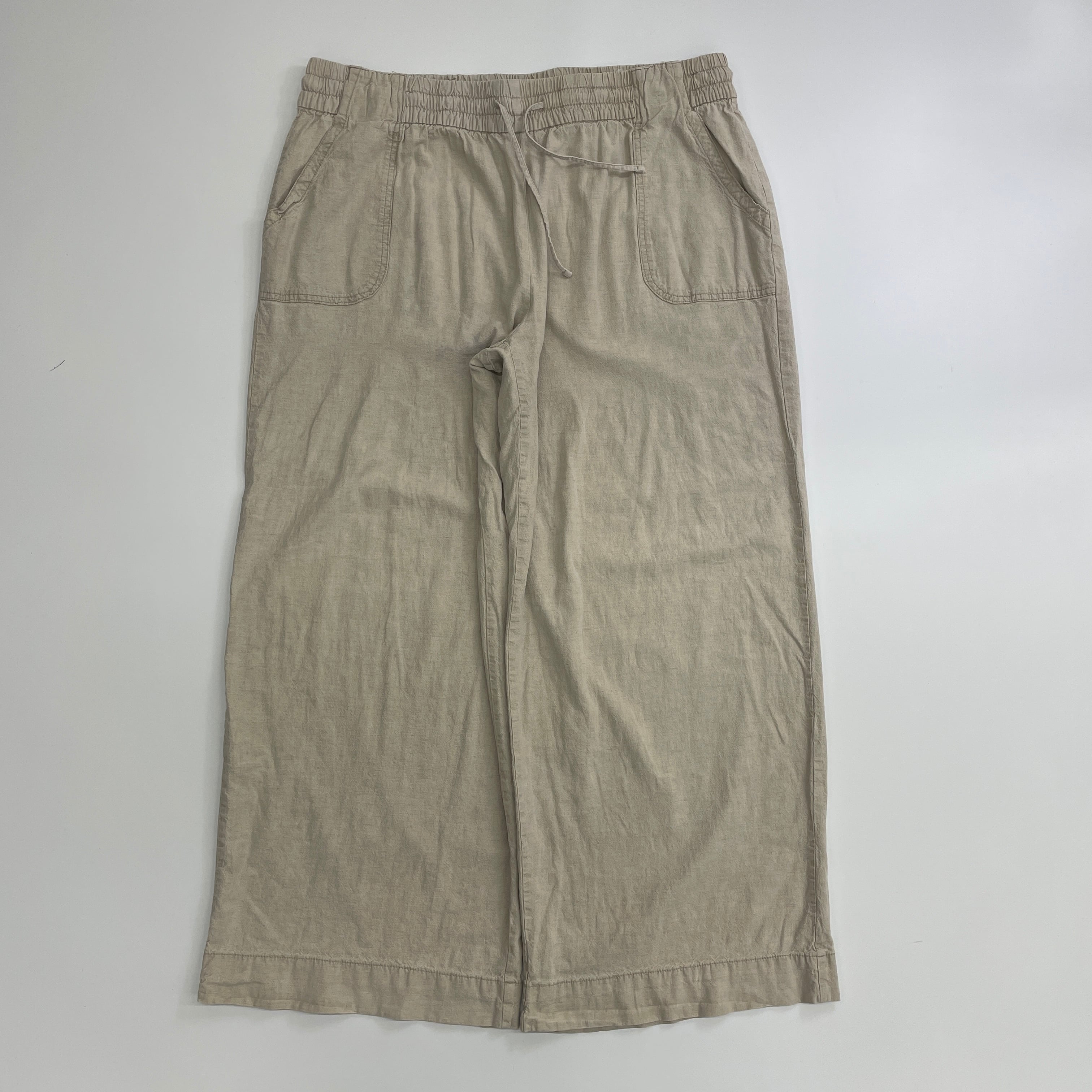 00s LANE BRYANT LINEN RAYON baggy pant