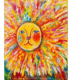 太陽のライオン【アート原画】