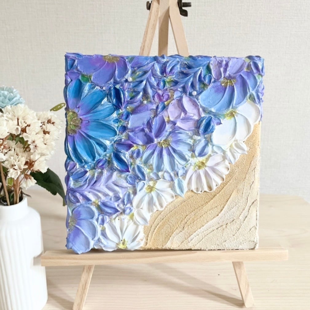 「果てなき美しさ」35×27㎝　猫のテクスチャーアート　天の川　七夕 果てなき美しさ」35×27㎝ 猫のテクスチャーアート 天の川 七夕