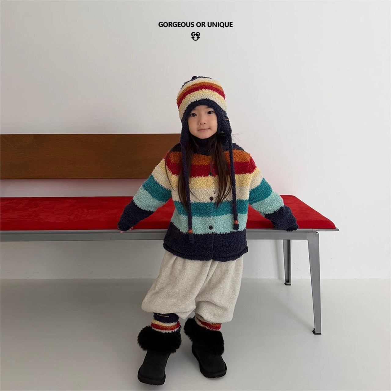 GOU［取寄］colorful cardigan 26winter