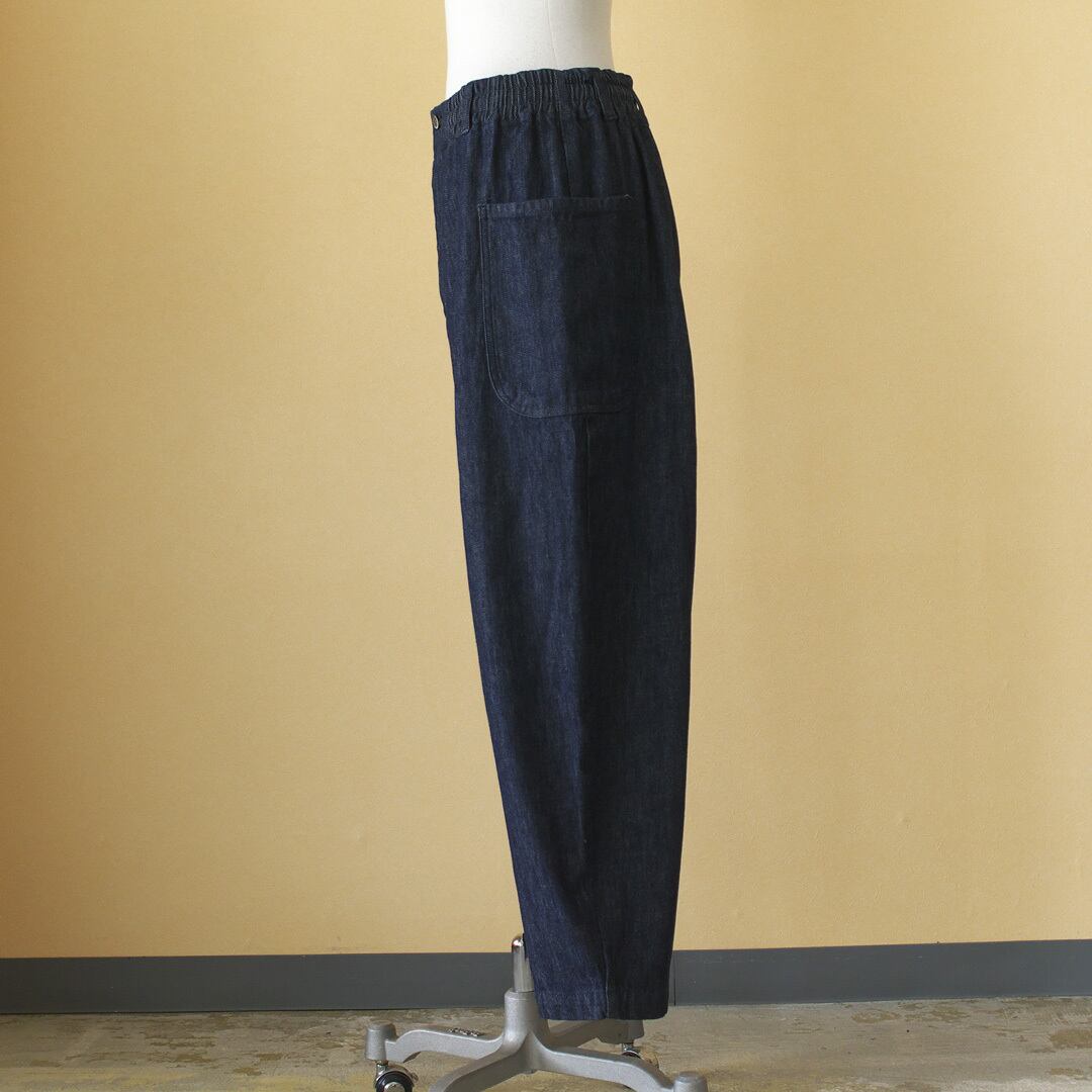 atelier naruse アトリエナルセ cotton denim balloon pant コットンデニムWウエストゴムバルーンパンツ