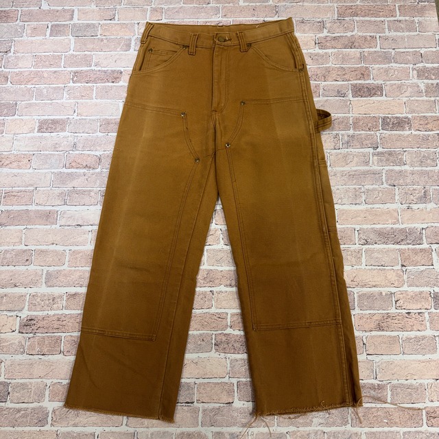 1980s DICKIES DUCK DOUBLE KNEE PANT USA BROWN