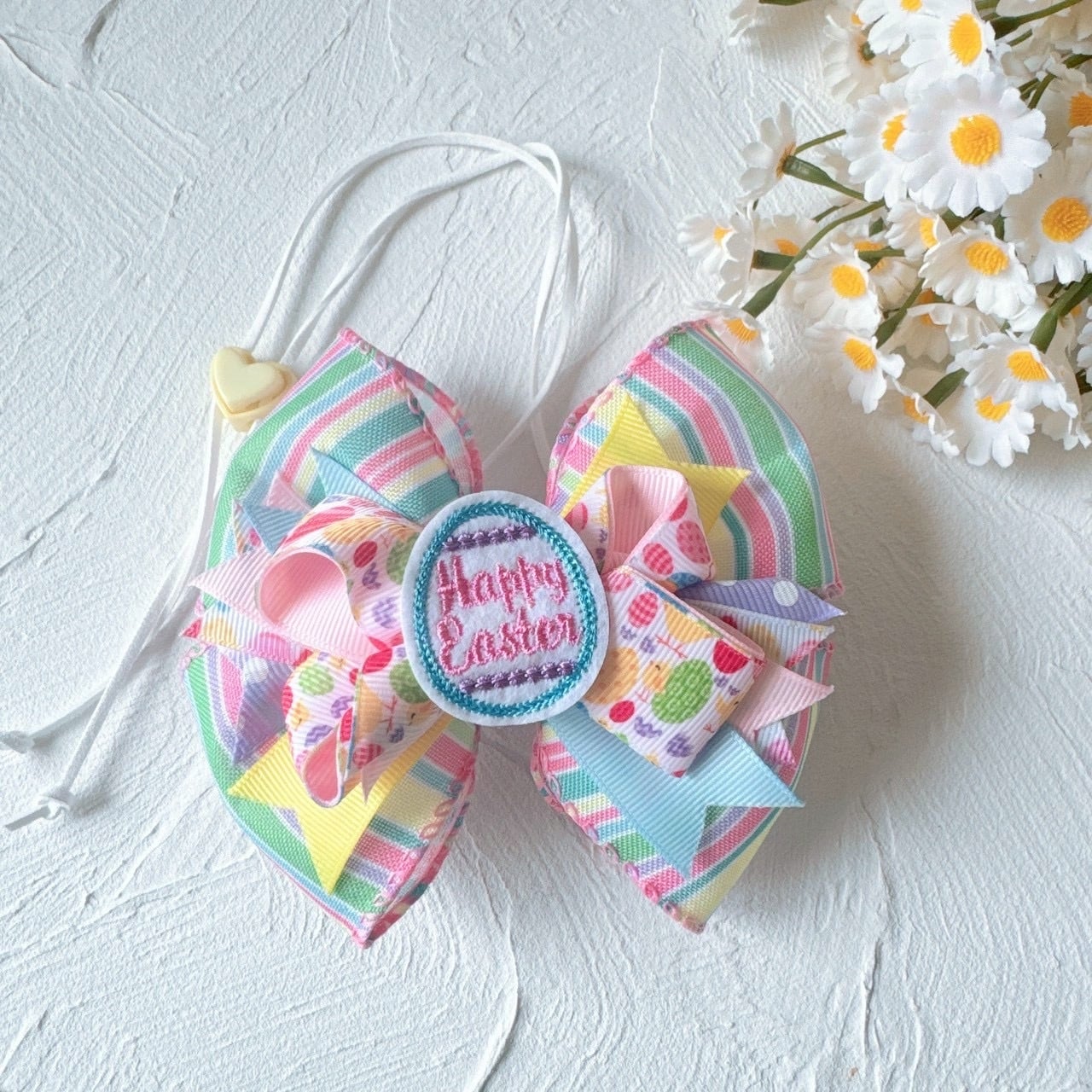ハッピーイースターリボンネックバンド