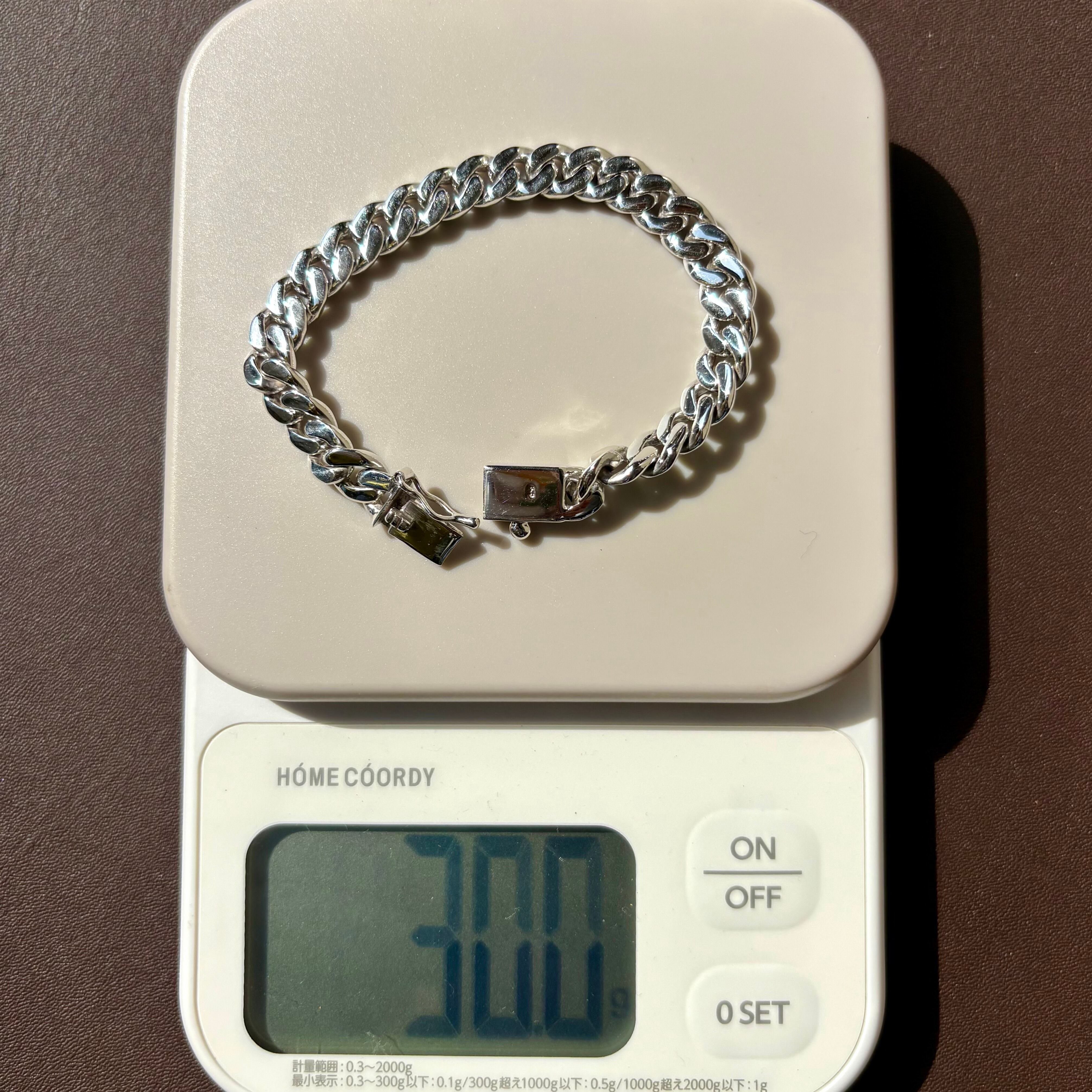 Silver925 喜平ブレスレット 約30g 幅8.1mm 17cm メンズ シルバー925