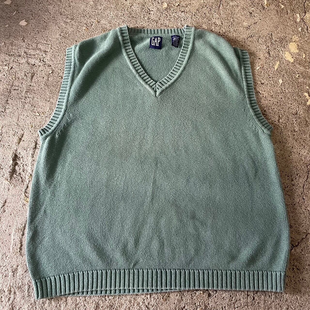 90s old GAP cotton knit vest | What