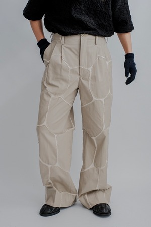 【ADAPTART】AMORPHOUS PATCH PANTS
