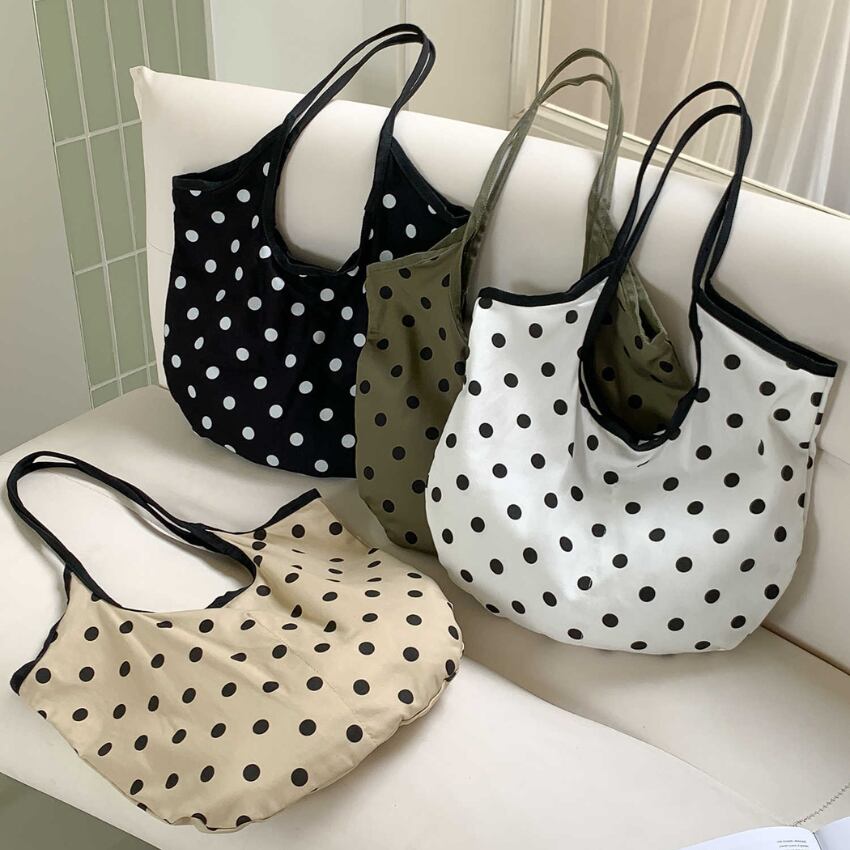 dot tote bag　J00323