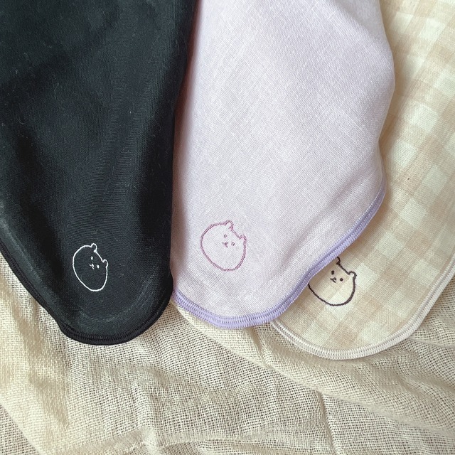 【完売】つみきのガーゼハンカチ【3点】セット