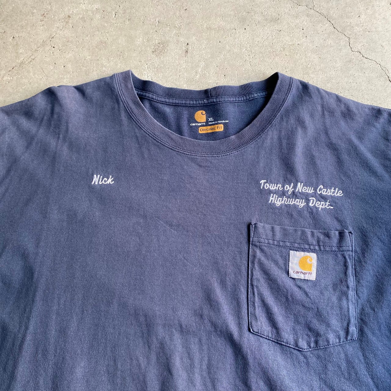 Carhartt BIGサイズ Tシャツ 3XL ネイビー