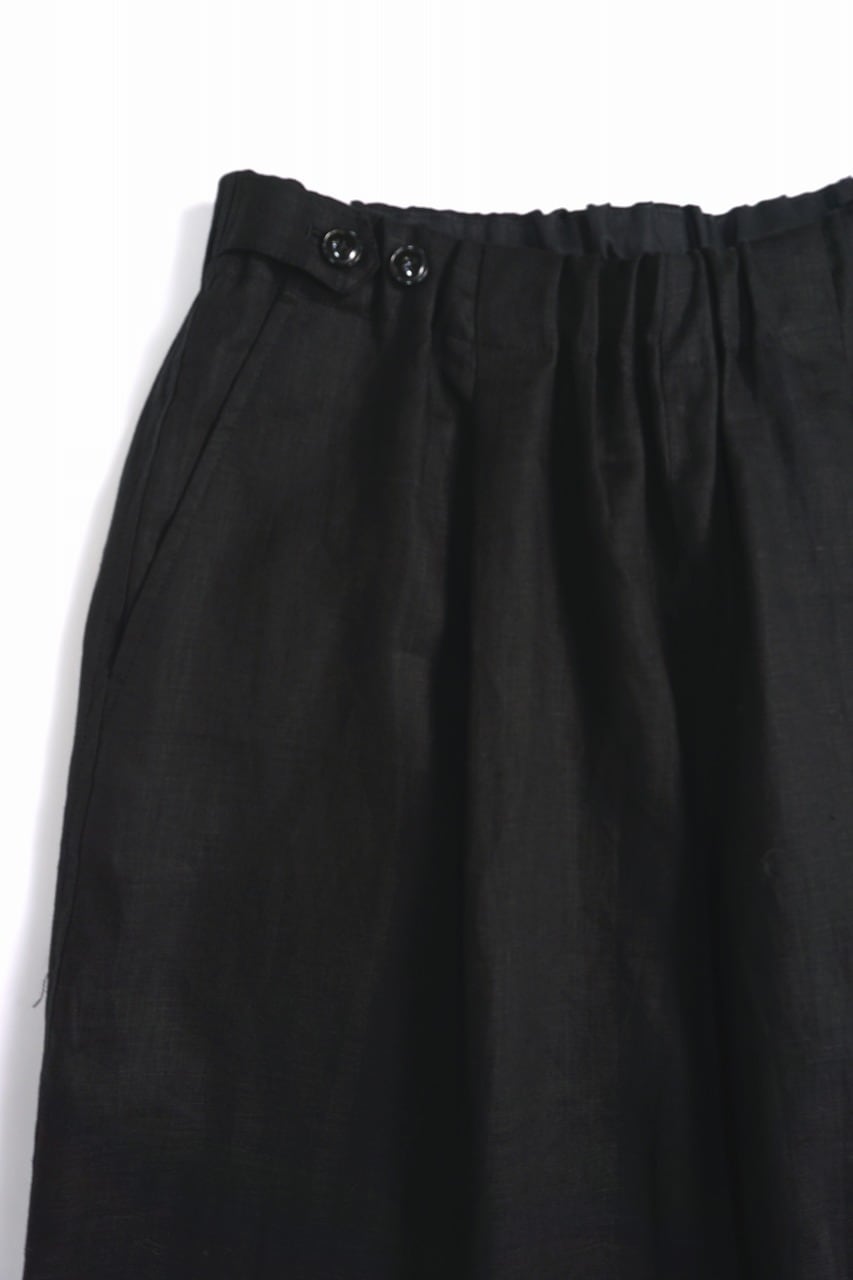 French Linen Wide Easy Pants