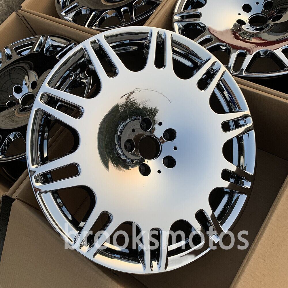 22インチ NEWbスタイル鍛造クロームホイールメルセデスベンツW 222 s