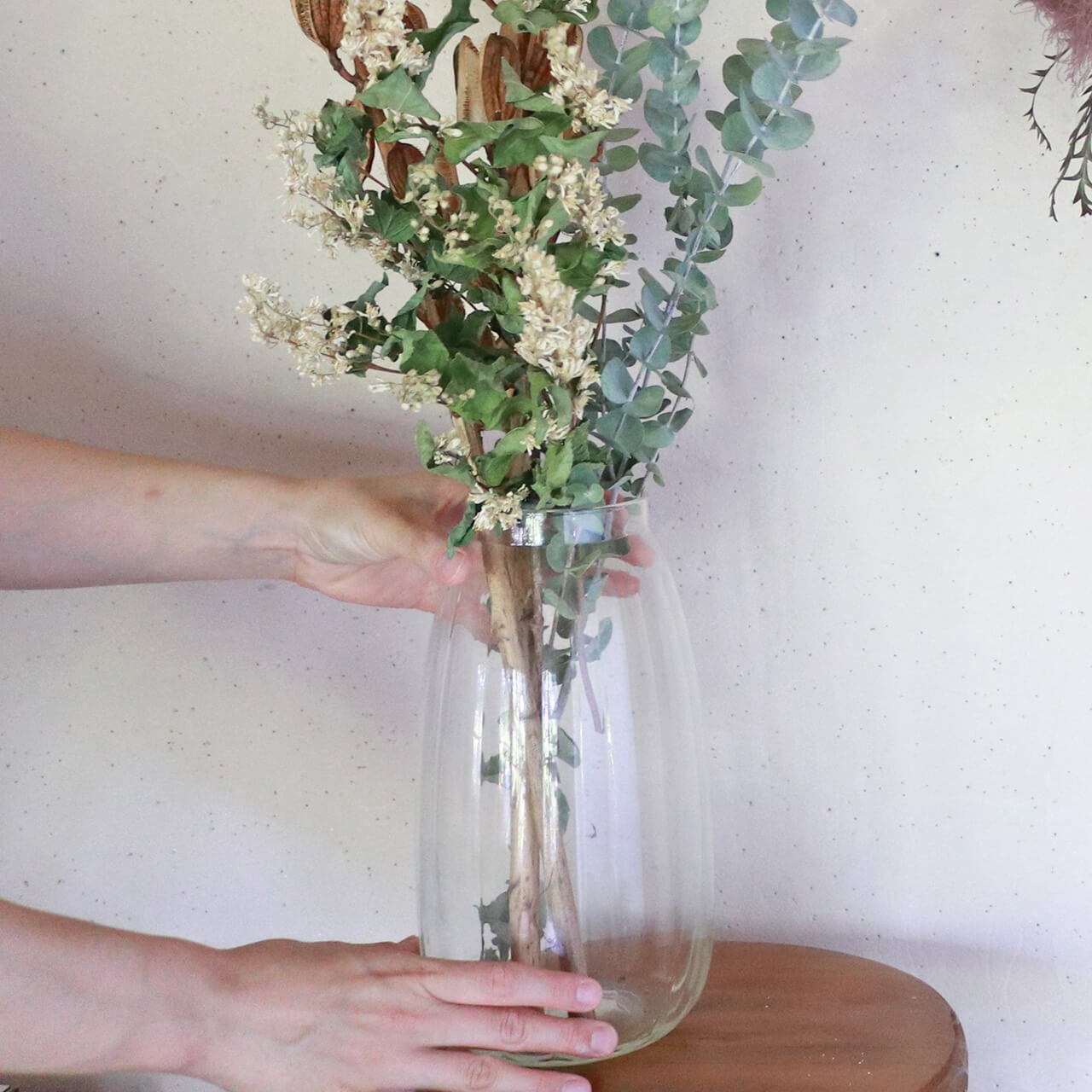 リューズガラス ブロードライン フラワーベース トロン L ◇ ガラス