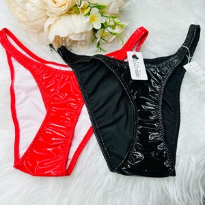 エナメル生地　Tフロントフルバック　ハイレグ【高品質日本製】フリージアエナメル　ボンデージ