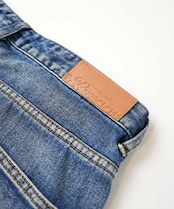 【#Re:room】VINTAGE CRASH WIDE DENIM［REP205］