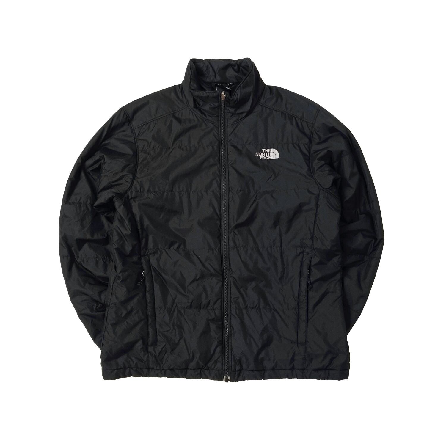 ビンテージ90sクレセント ロクヨンクロス 黒 黄ダウンベスト