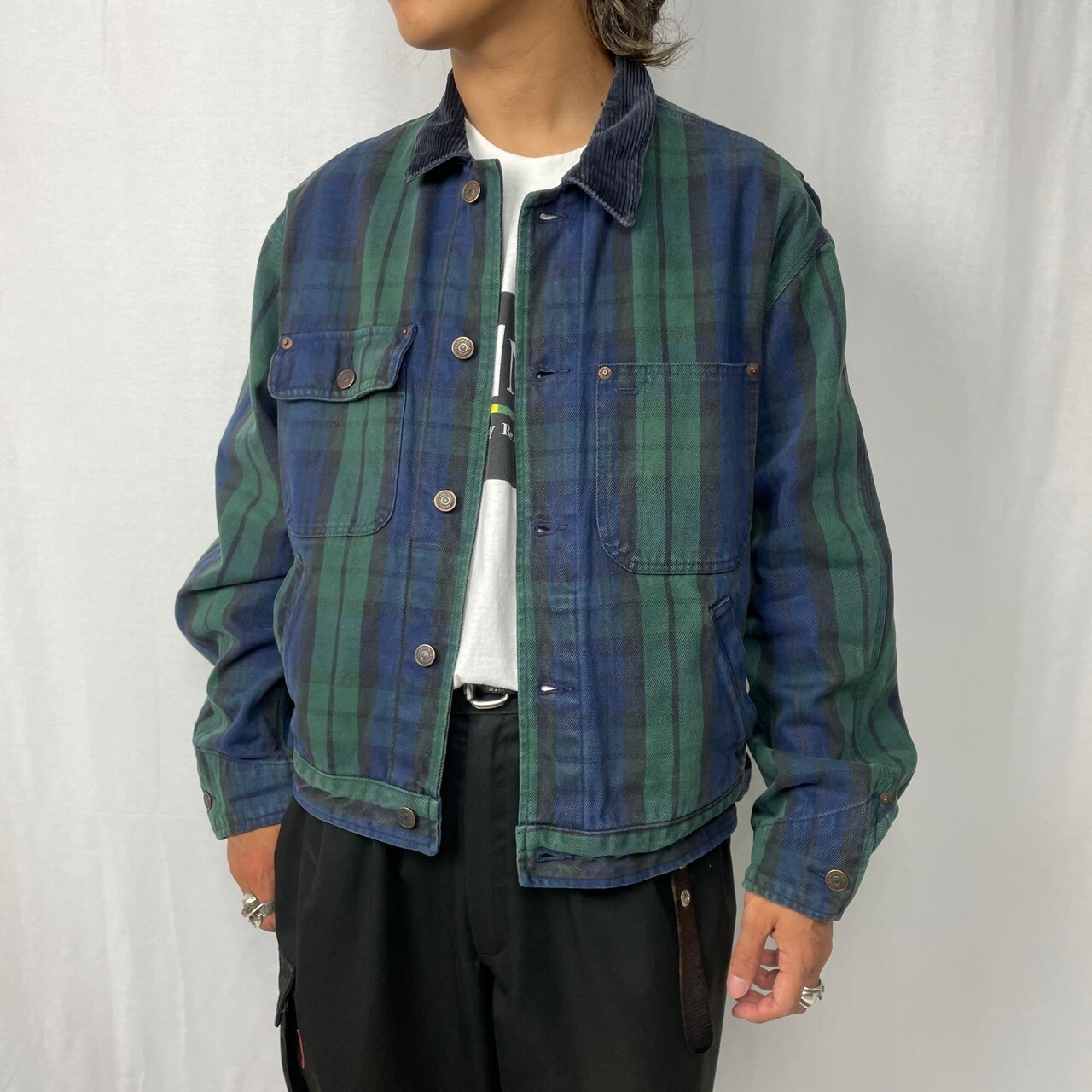 90年代 USA製 Polo by Ralph Lauren ポロバイラルフローレン チェック 