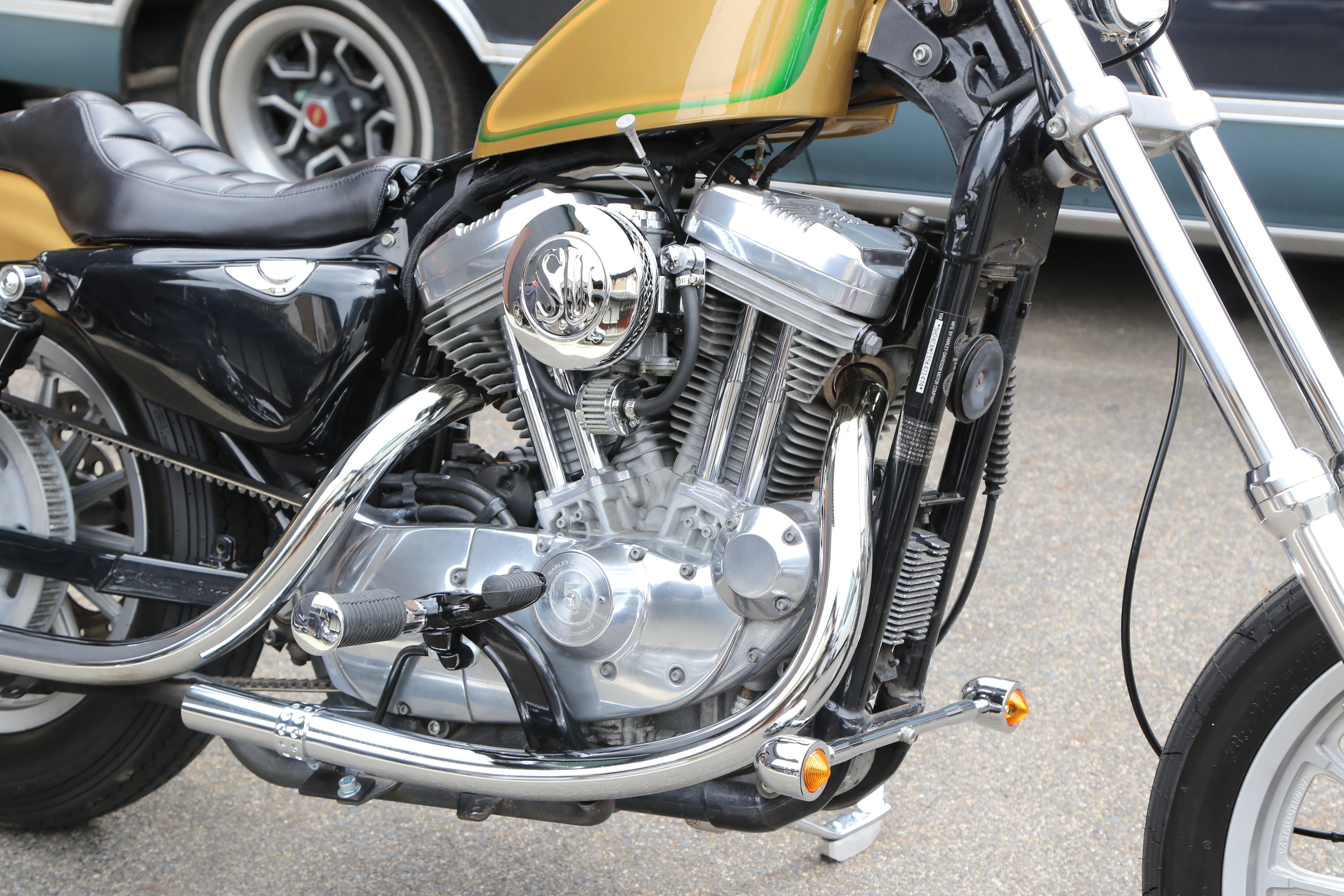 2005-XL883 コンプリートチョッパー | Whale Custom