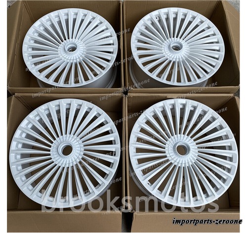 メルセデスベンツ W222 W223 S クラス 22インチ 新品ホワイトスタイルホイール -BRN-11703★