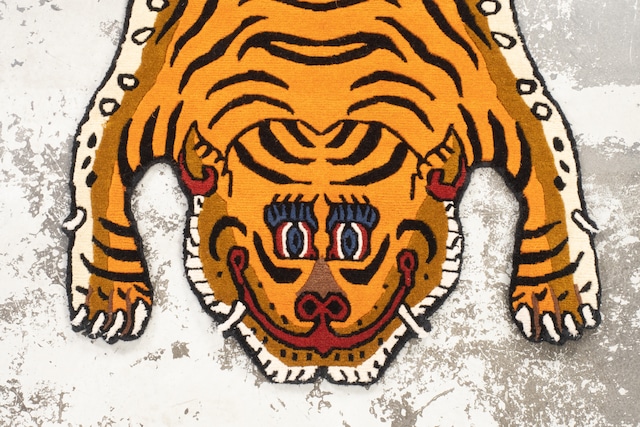 Tibetan Tiger Rug 《Sサイズ•ウール285》チベタンタイガーラグ
