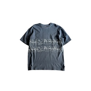 SALVAGE PUBLIC / print TEE / black