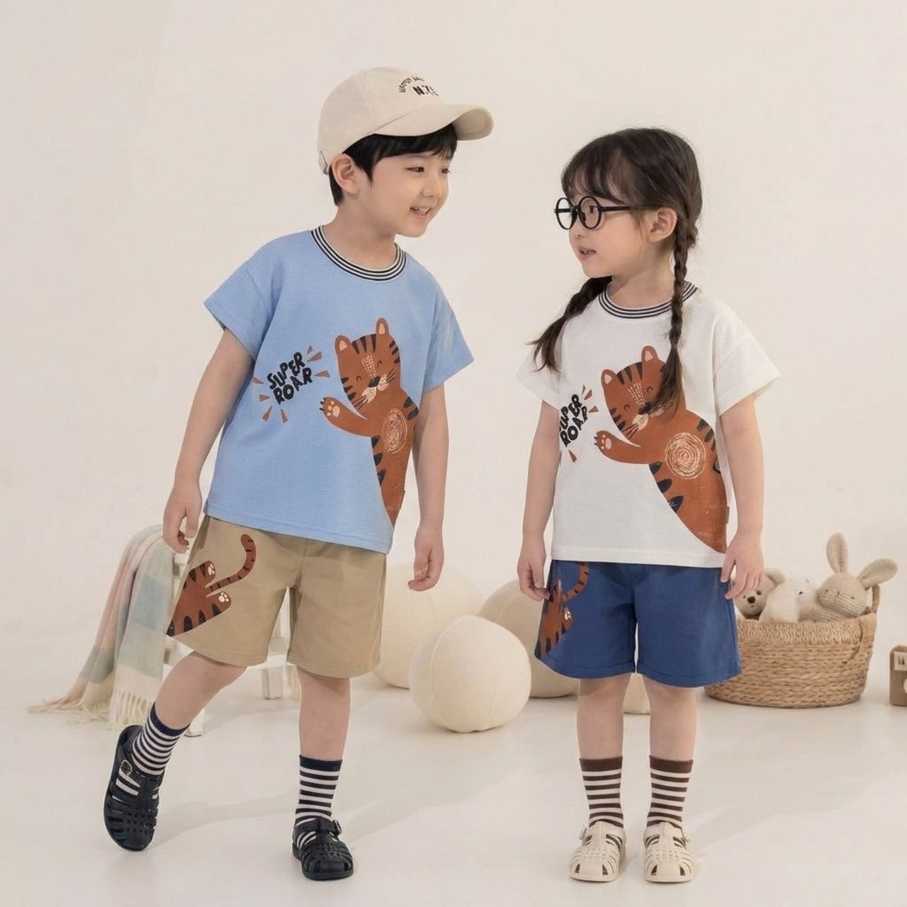 [Orangemom] Tiger-tailed span pants (13/15) / [오렌지맘] 꼬리호랑이span바지 (13/15)