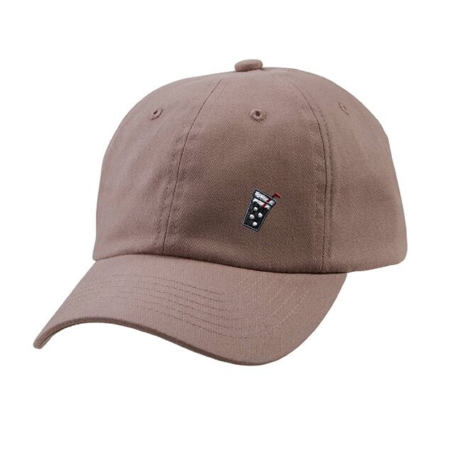 【キャップ】ちょっと一息「アイスコーヒー」スモーキーピンク ※9/19(火)大阪梅田直接お渡し