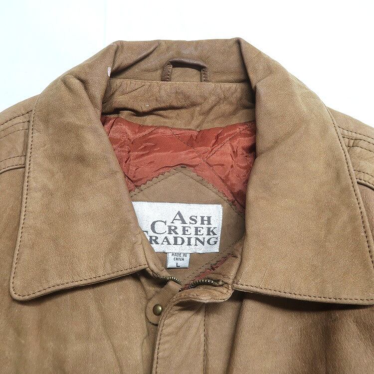 古着 Ash Creek Trading 本革 A-2タイプ レザー ジャケット ブルゾン