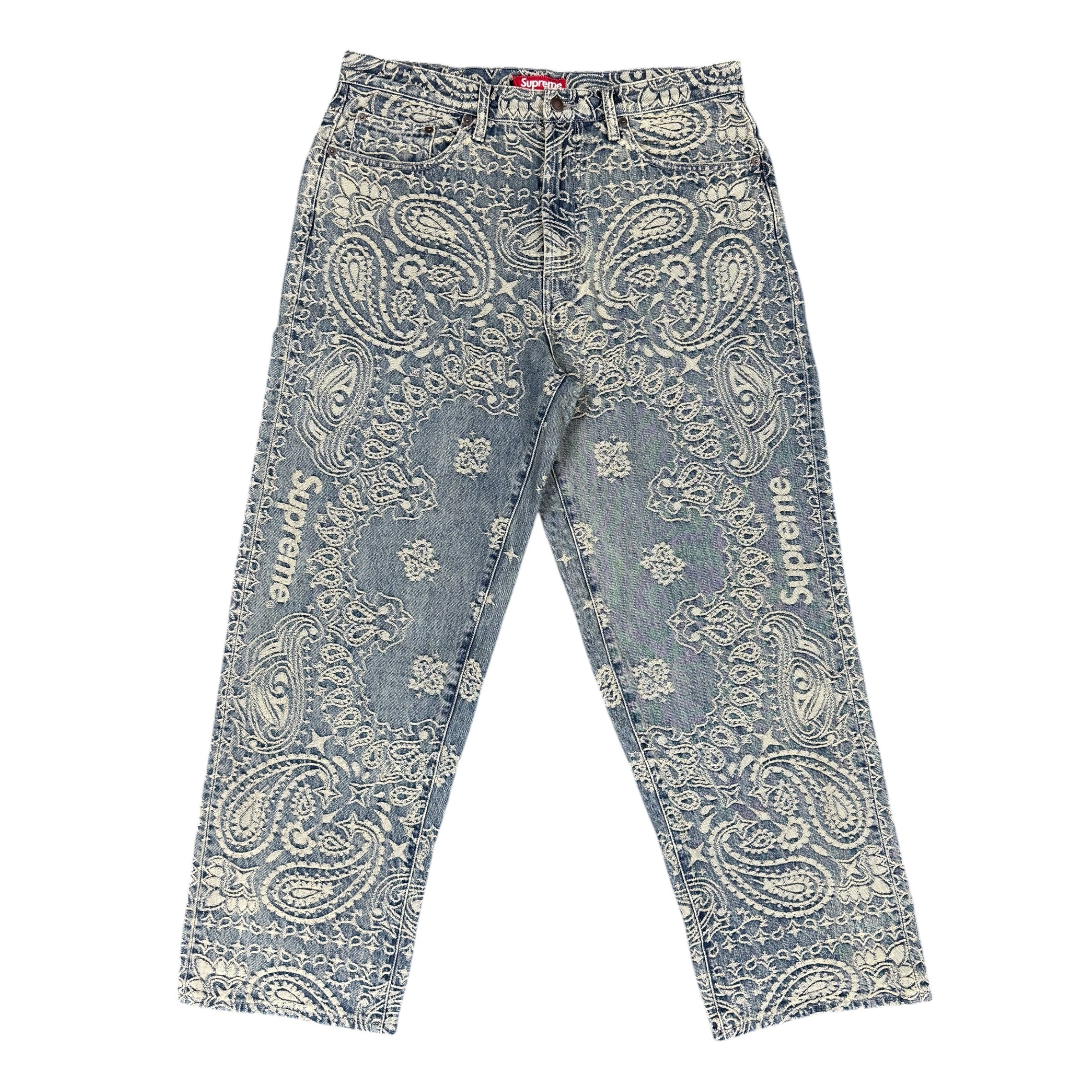 SUPREME】シュプリーム 25SS Bandana Jacquard Baggy Jean