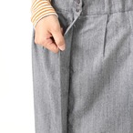 無地T/Rウエストダーツナロースカート