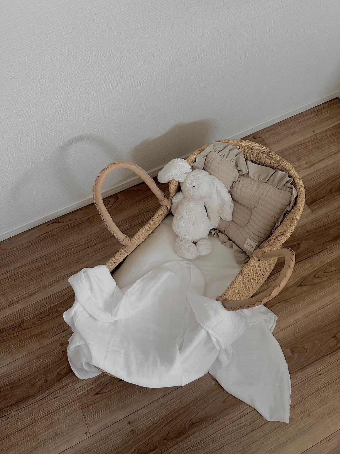 クーファンセット kufan 4set【即納・送料無料】ベビーバスケット ゆり