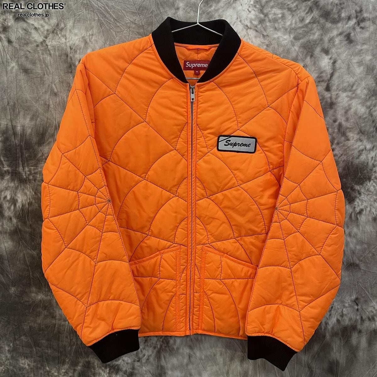 SUPREME/シュプリーム 【19SS】spider web quilted work jacket ...