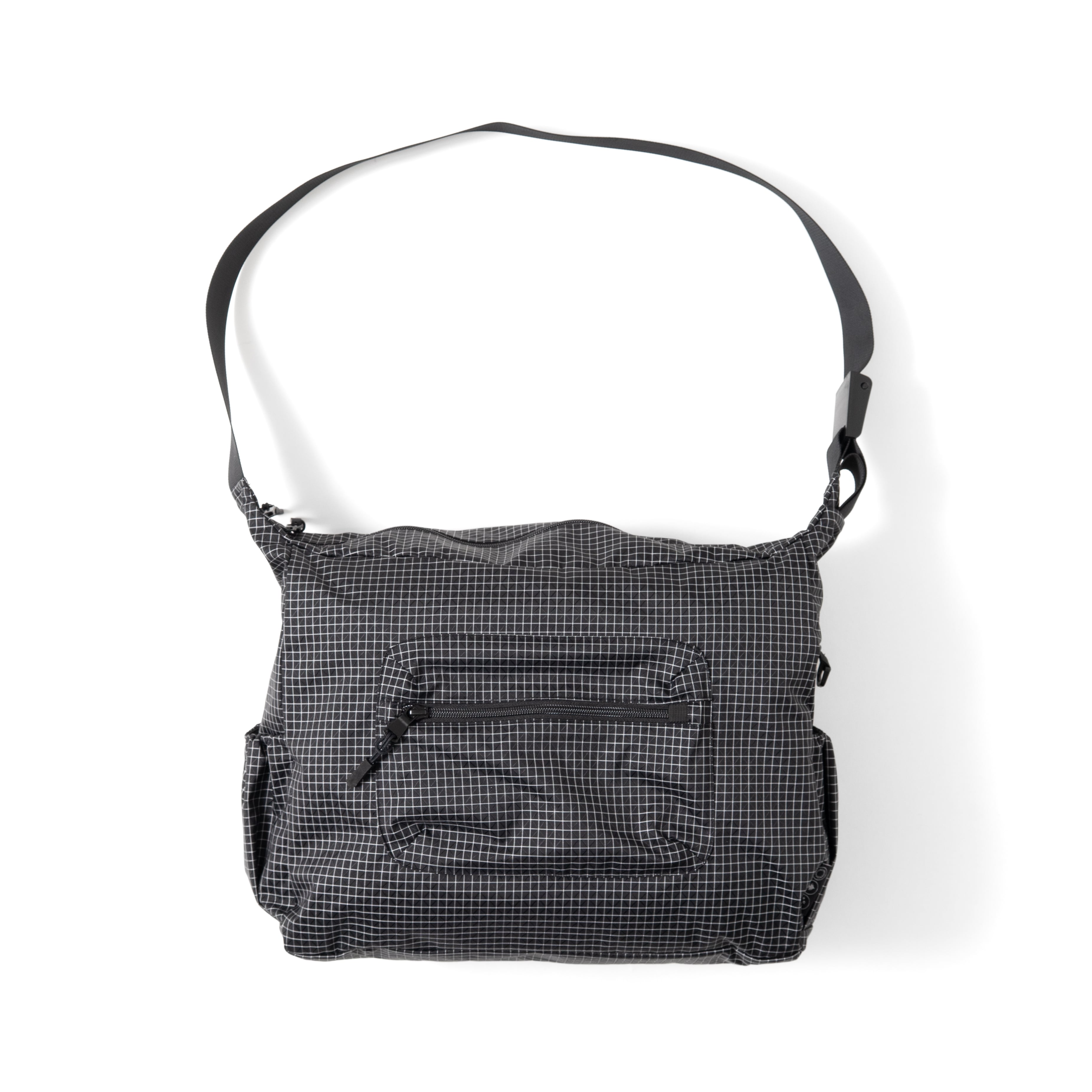 アクセサリー what's up SHOULDER BAG BLACK NYLON SHOULDER BAG PREMIUM BLACK | What's up?